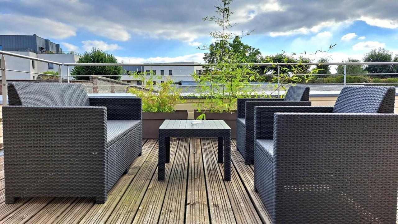 Le Canyon Rouen Centre By Myfrenchpat Terrasse & Parking 外观 照片