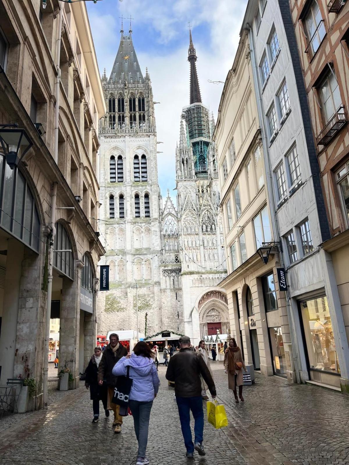 Le Canyon Rouen Centre By Myfrenchpat Terrasse & Parking 外观 照片